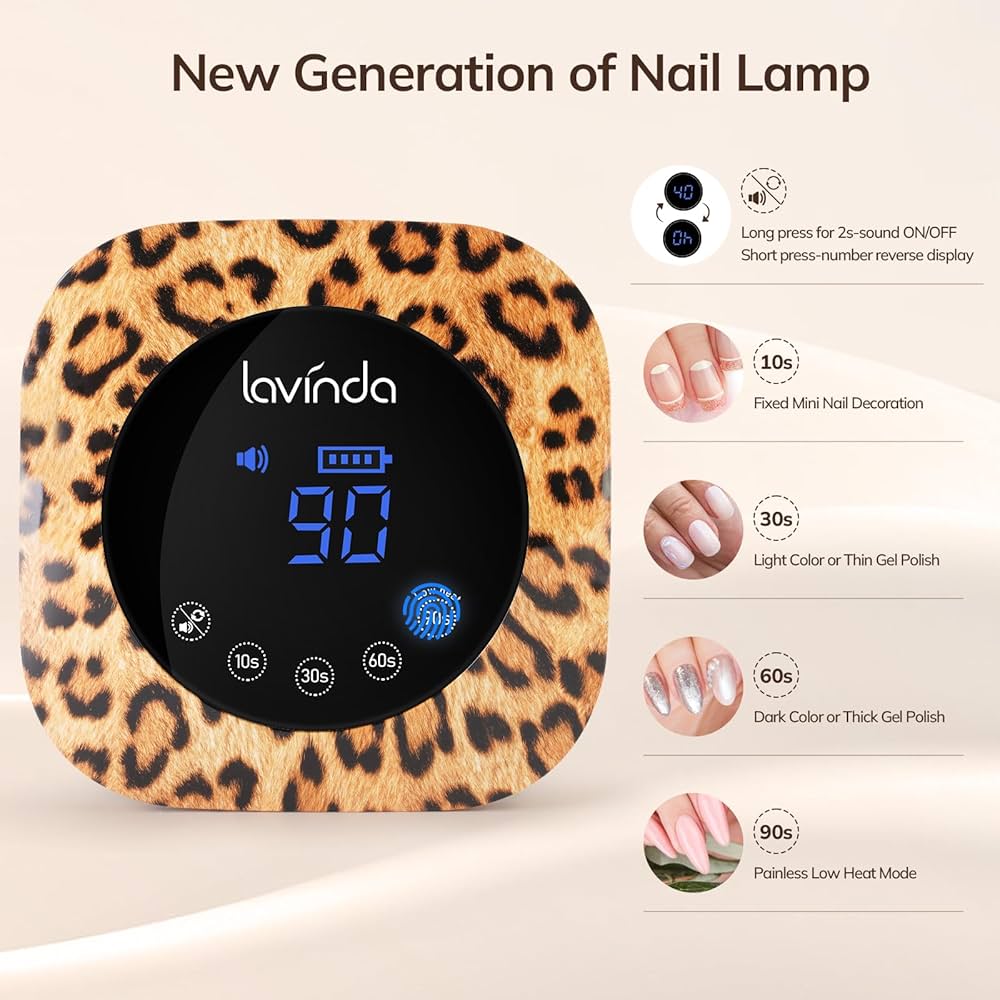 viro gel 2-in-1 LED/UV LAMP 中古 Amazon.com : Lavinda 54W UV LED Nail Lamp – Plug-in Gel Nail Light