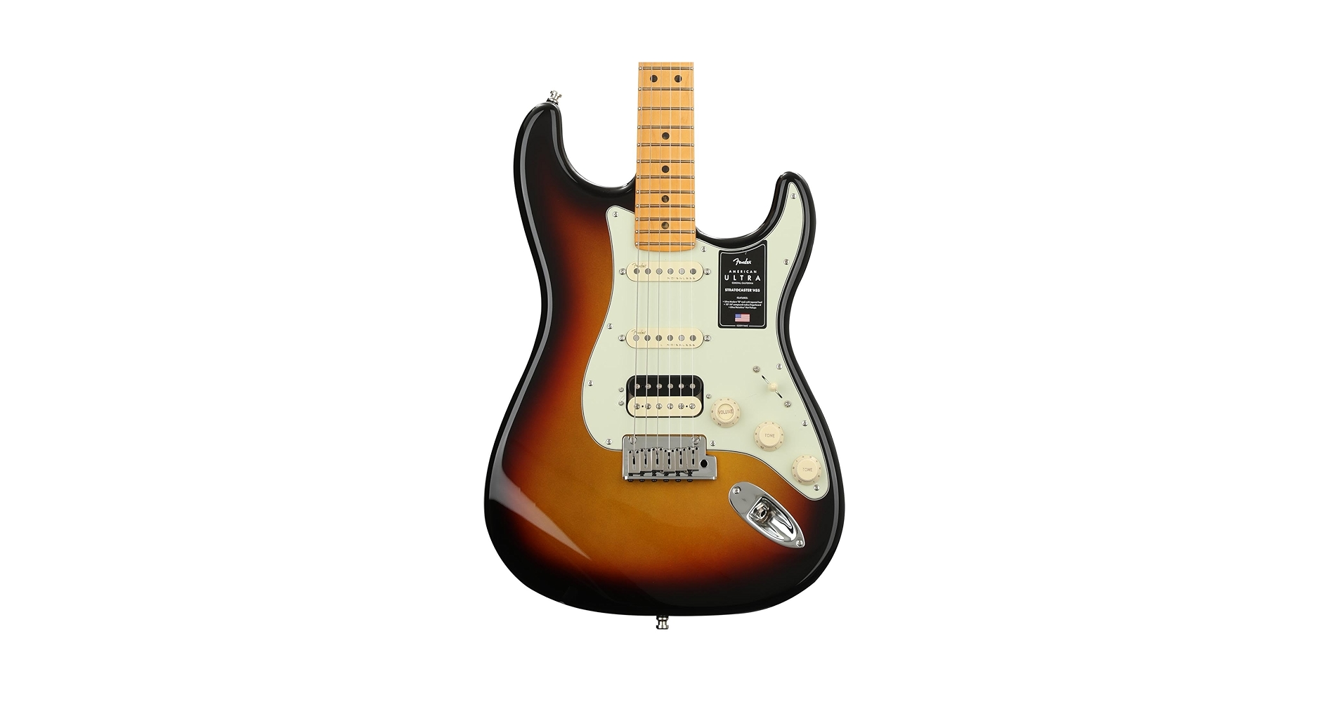 ギター Fender American Ultra StratocasterHSS Fender American Ultra II Stratocaster HSS Ebony Fingerboard