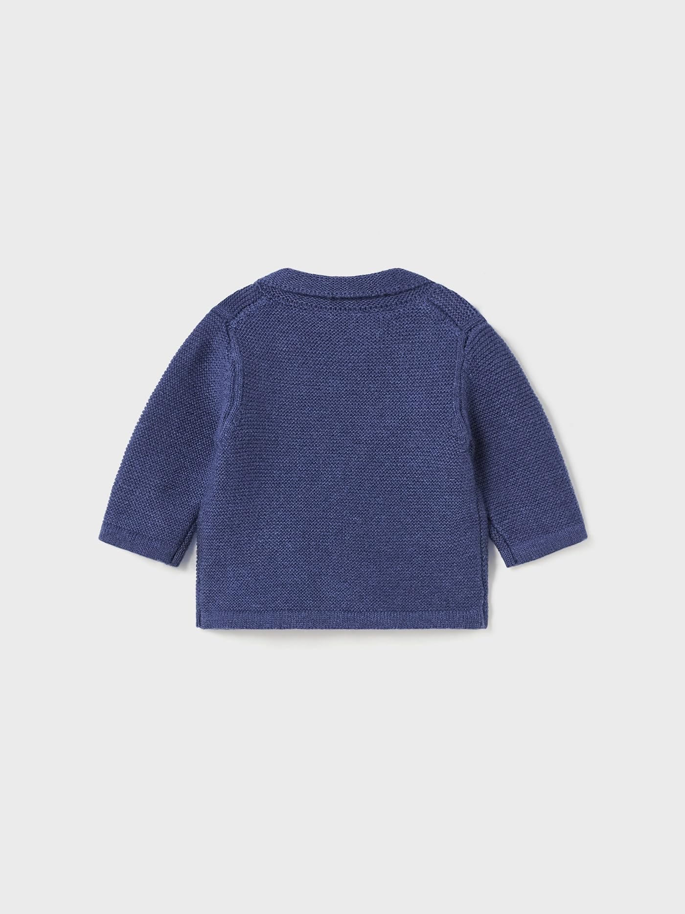 Mayoral Cardigan Colletto Tricot per Bimbo Blu Notte