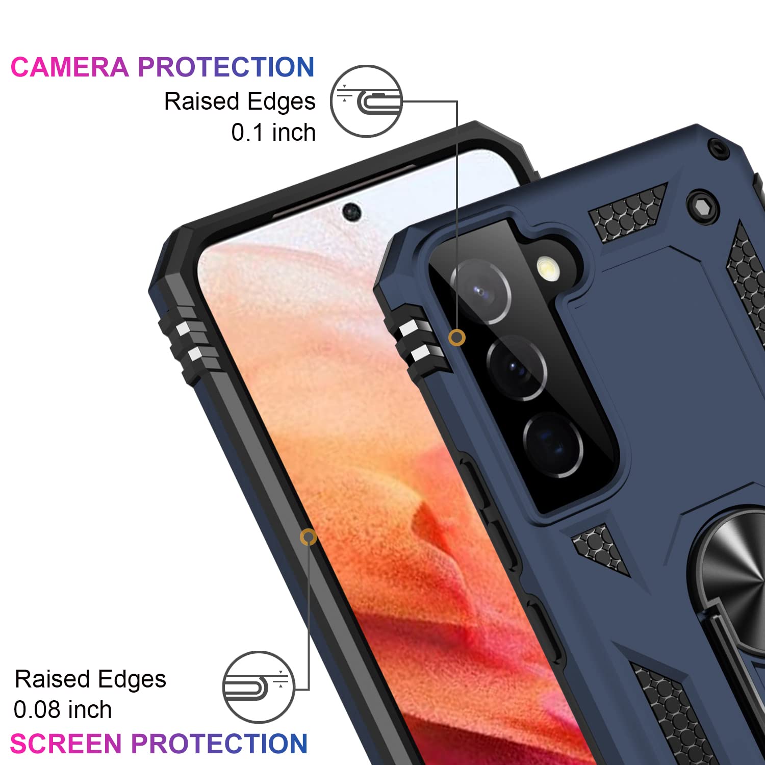 PekaTech Custodia con Collana per OnePlus 9 Pro 5G, Cover Trasparente Morbido Silicone con Cordino Case con Laccio Tracolla [Antiurto] [ AntiGraffio] [Antiscivolo] TPU Cover con Collana, Rosa