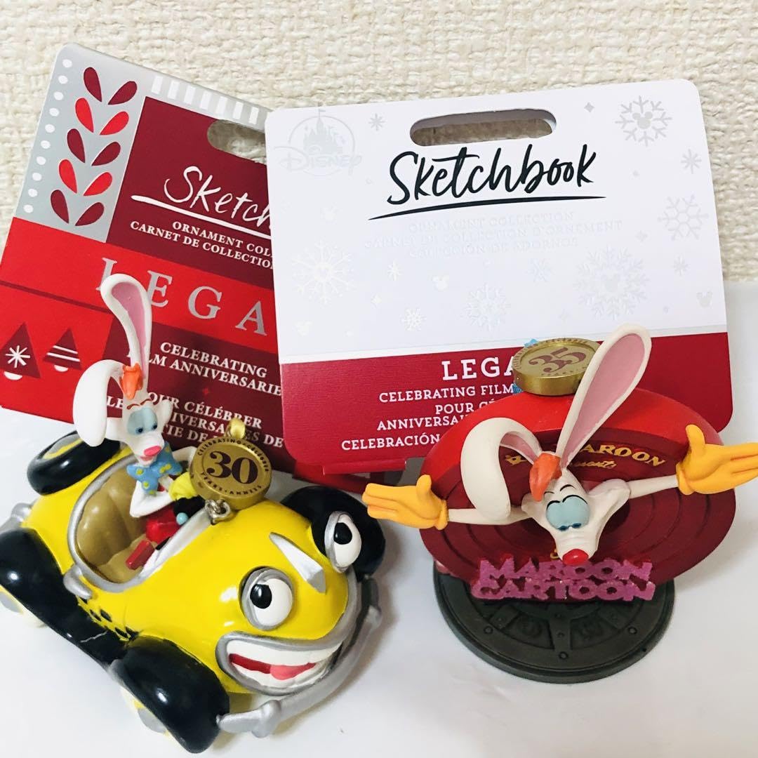 Amazon.co.jp: ロジャーラビット クリスマス オーナメントセット D