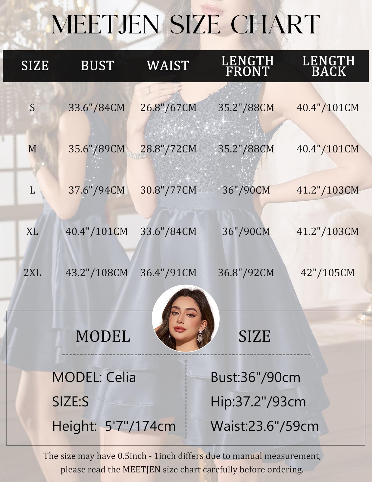 Meetjen Vestidos de fiesta brillantes para mujer, para adolescentes, con lentejuelas, cortos, asimétricos, formal, para fiesta de cóctel, invitada de boda