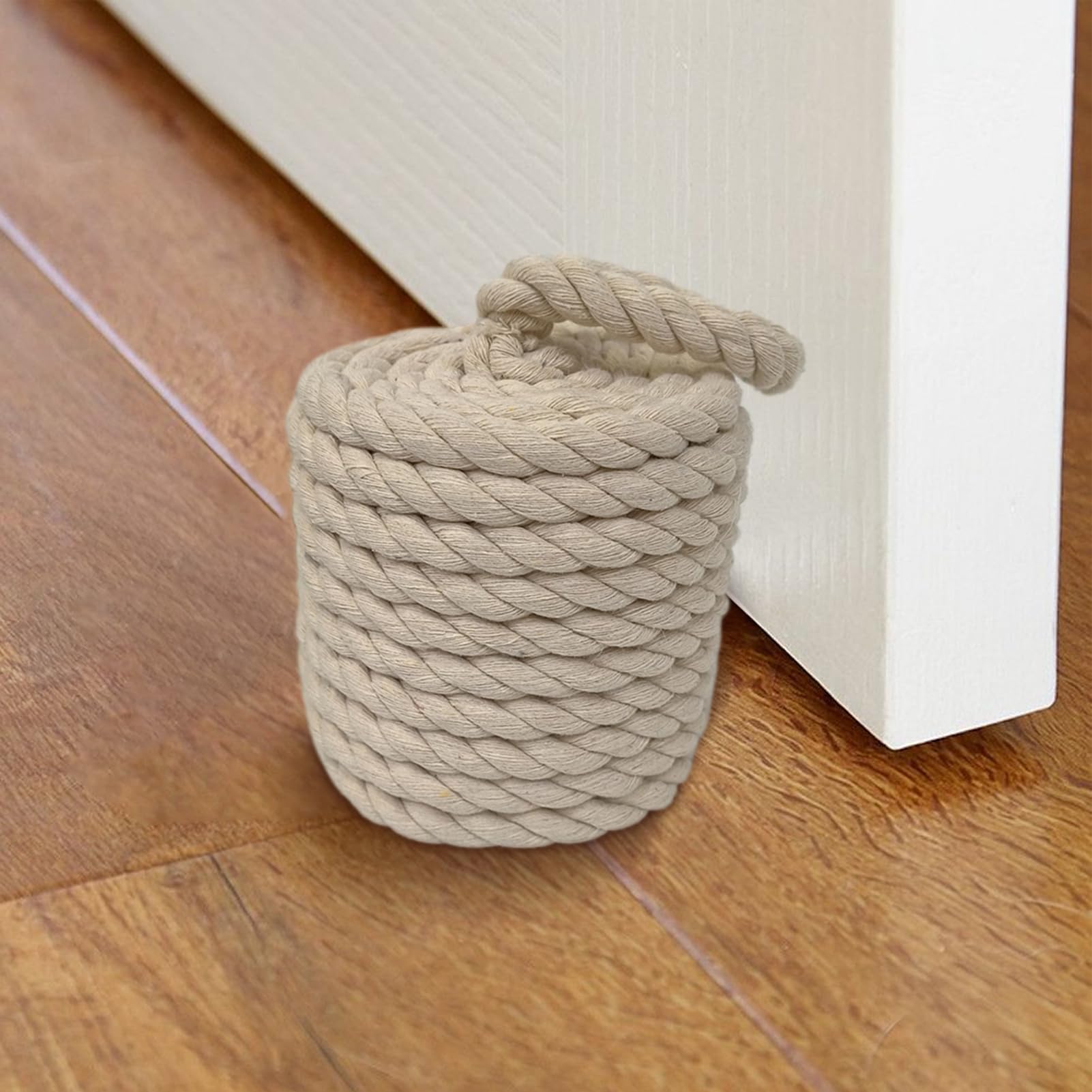 Beschwerter Türstopper – Bodenstopper, robuster Baumwoll-Türstopper mit