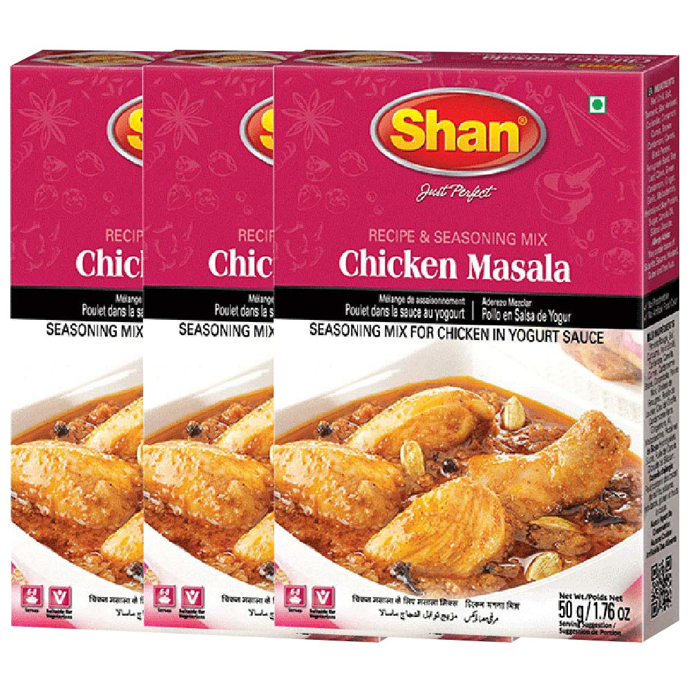 ShanChicken Masala, 3 Pack, 3 x 50 g