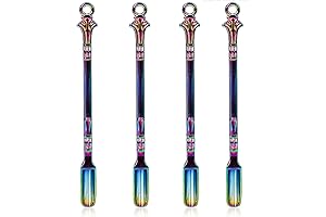 Tiny Spoons for Spices - Set of 4 (Rainbow Colors)