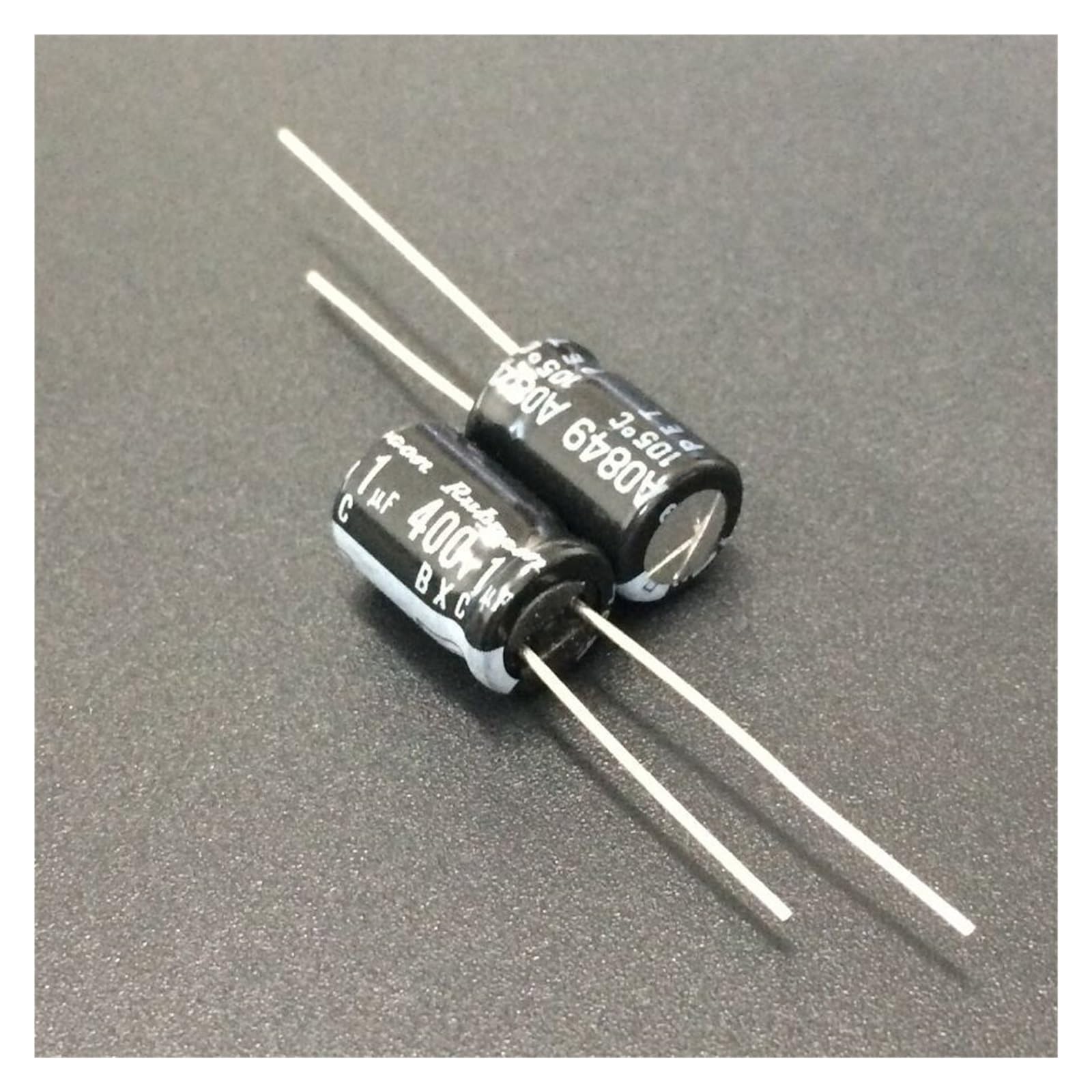 10 szt. X 6 rodzajów 400 V 1uf/2,2uf/3,3uf/4,7uf/6,8uf/10uf zestaw kondensatorów aluminiowe kondensatory elektrolityczne 10 szt. każdego rodzaju