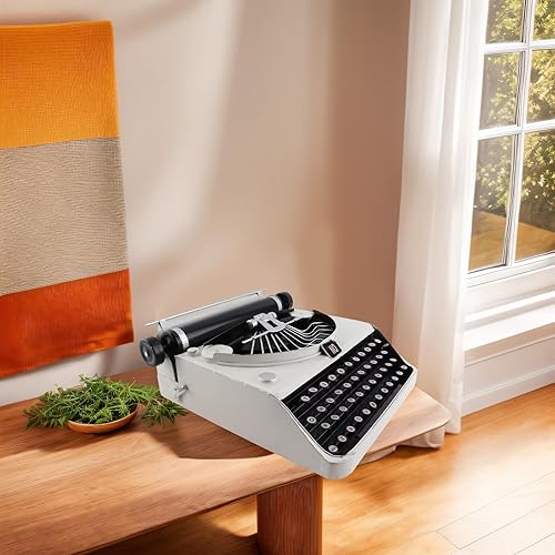 Miniatura 3 de Máquina de escribir a la antigua, máquina de escribir antigua, accesorios para máquina de escribir antigua, para aliviar el estrés, decoración de