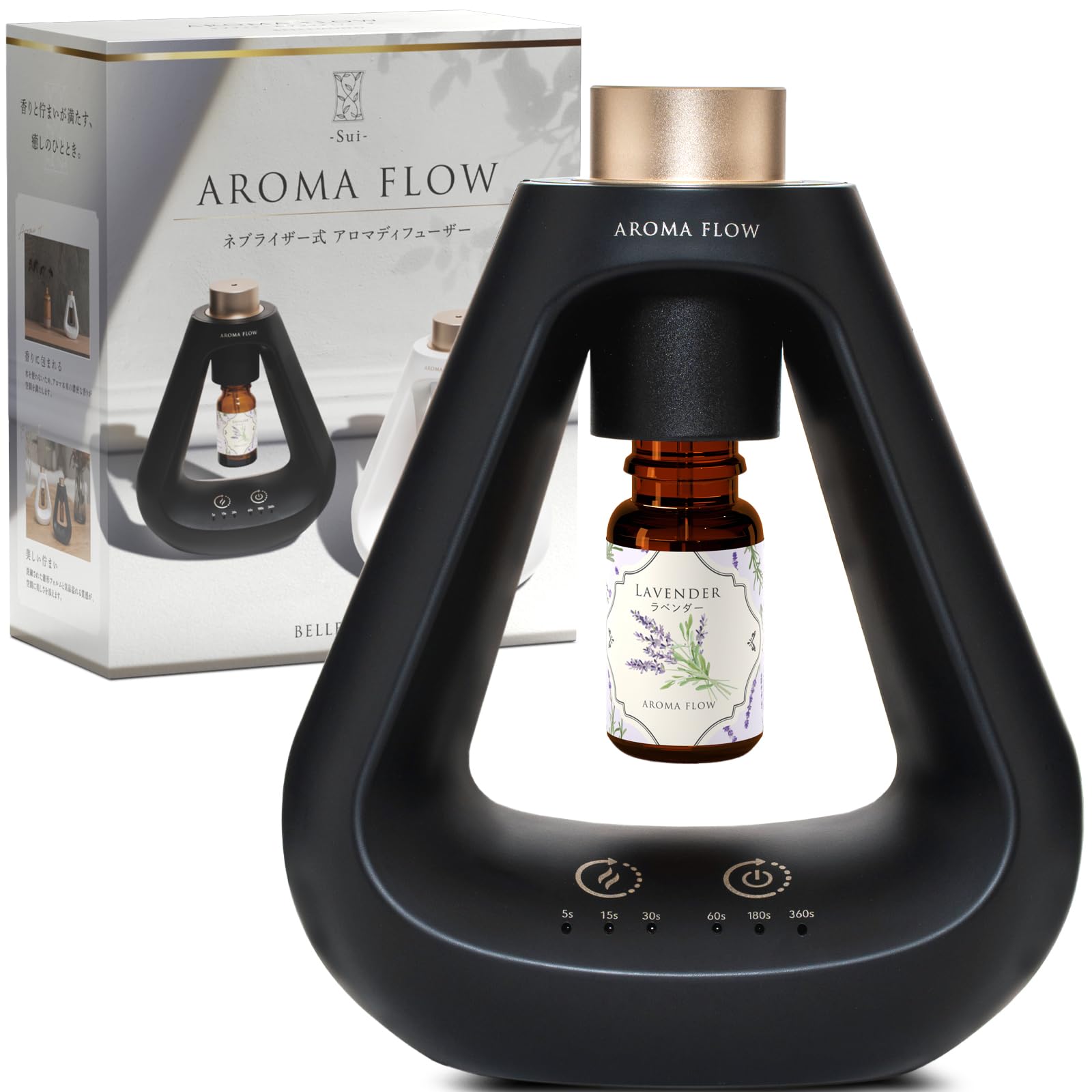 Amazon.co.jp: AROMA FLOW -Sui- (アロマフロー) アロマディフューザー