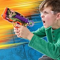 Vista 16 de Nerf Marvel Hulk Dart Blaster 4 dardos de espuma Nerf N1 Diseños de piel inspirados en Hulk Regalos para llenar calcetines navideños
