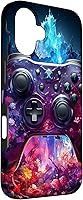 Vista 3 de Funda para iPhone 16 Video Game Controller Gamer para niños, adolescentes y hombres amantes