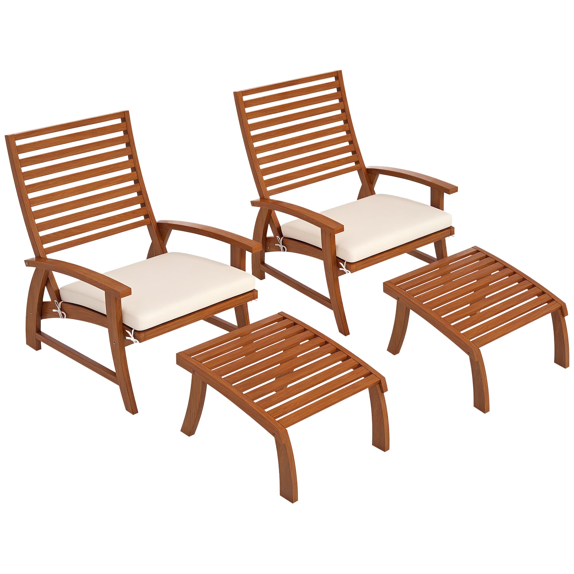 Outsunny Patio Furniture Set in use