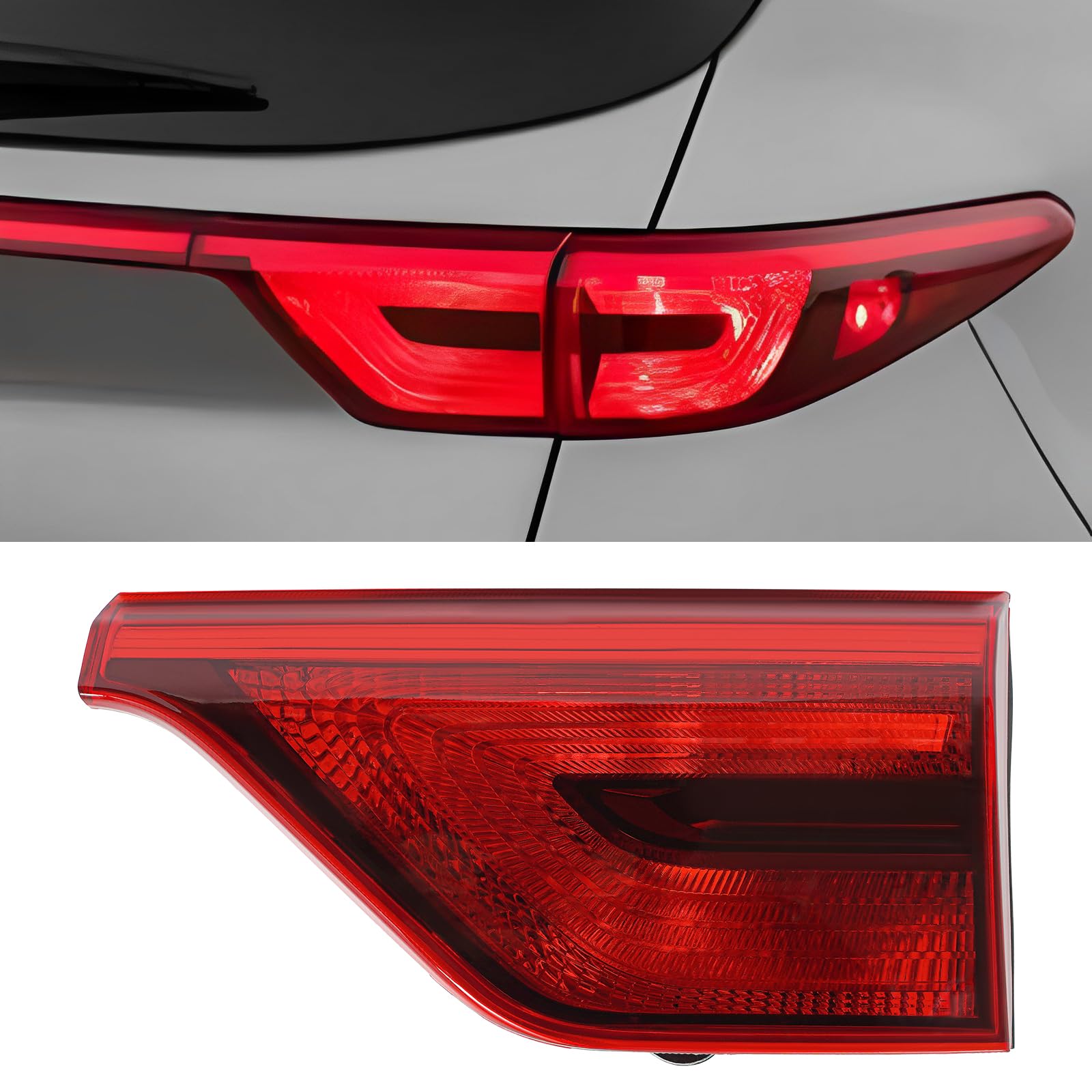 Halogen Inner Tail Light for 2017-2019 Kia Sportage Passenger Side 92406D9000 image 1