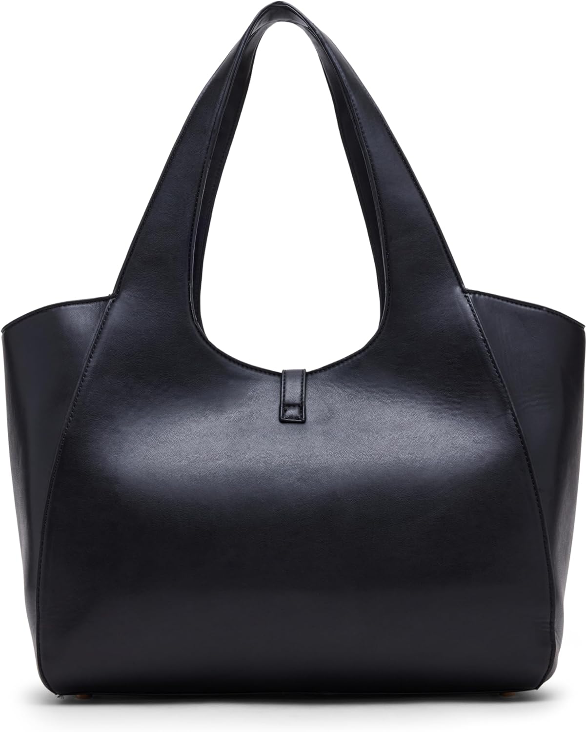 Anne Klein Womens Large Tote with Pouch, Black - Image 3