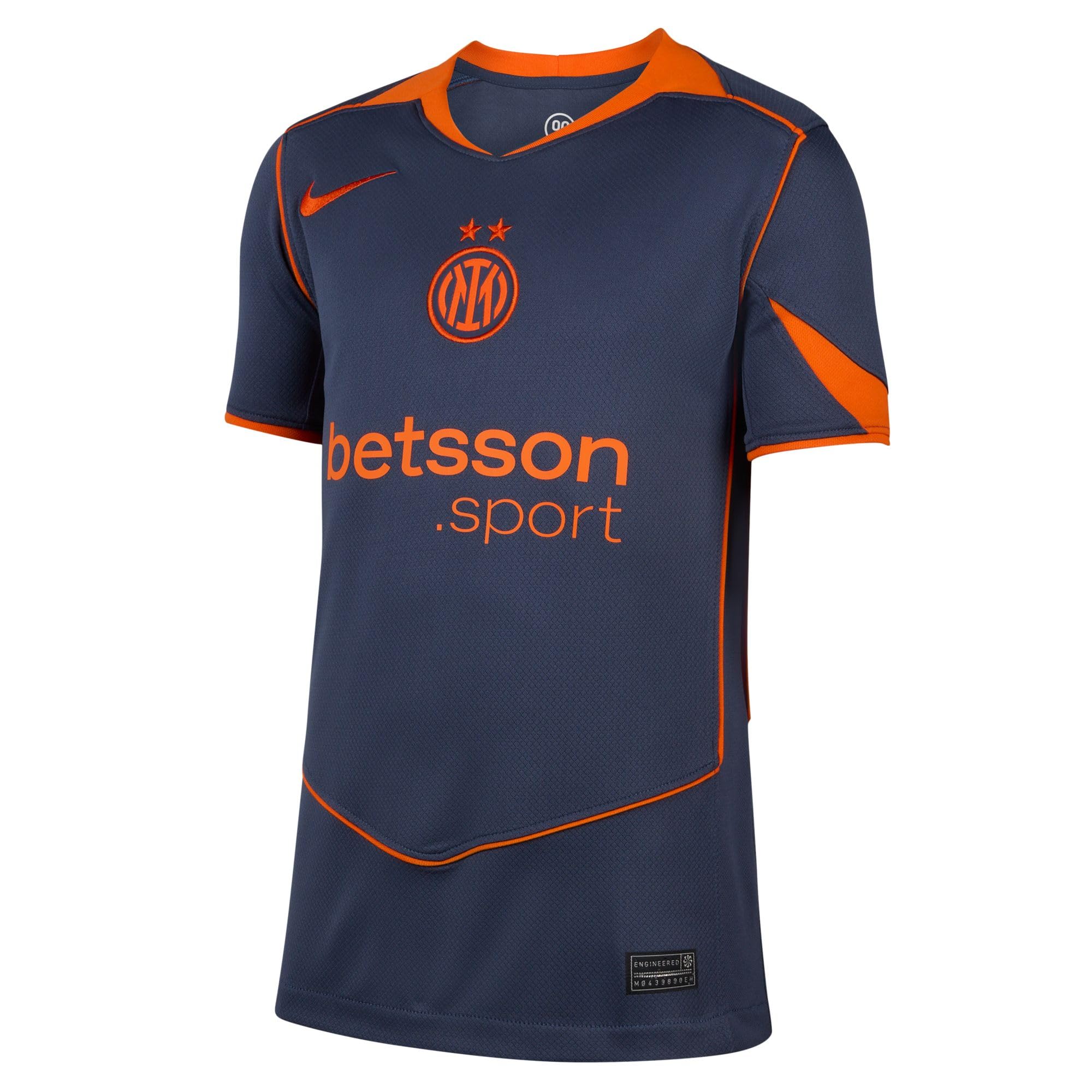 Camiseta de fútbol Nike Dri-FIT Total 90 para niños Mayores, Modelo Inter Milán 2025/26 Stadium Third, HM4428