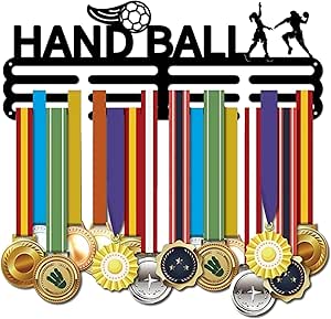 SUPERDANT Medaillenhalter Wandmontage - 30 Haken Sport Medaillen Display