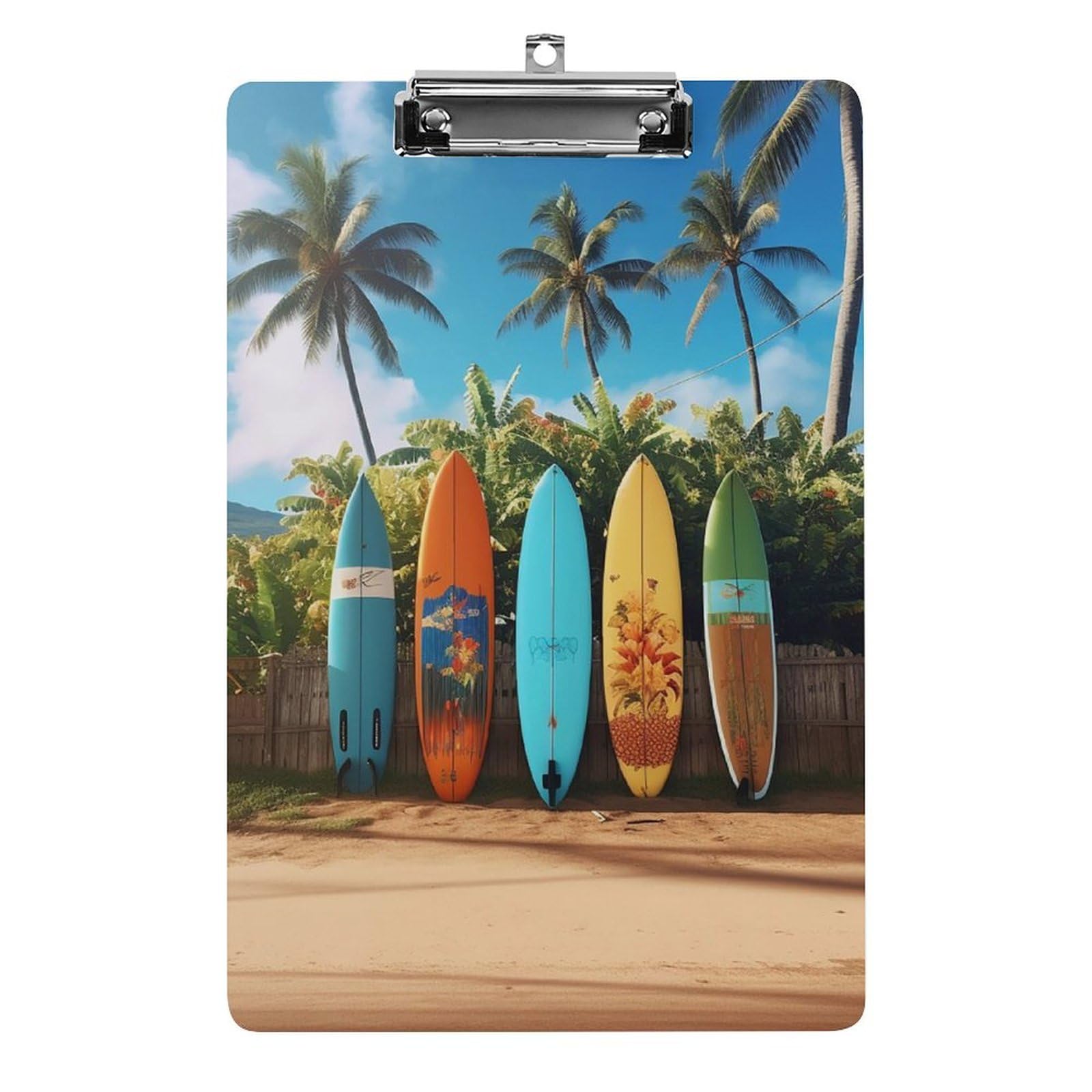Planche de surf porte-document acrylique A4 pour enseignant - 8