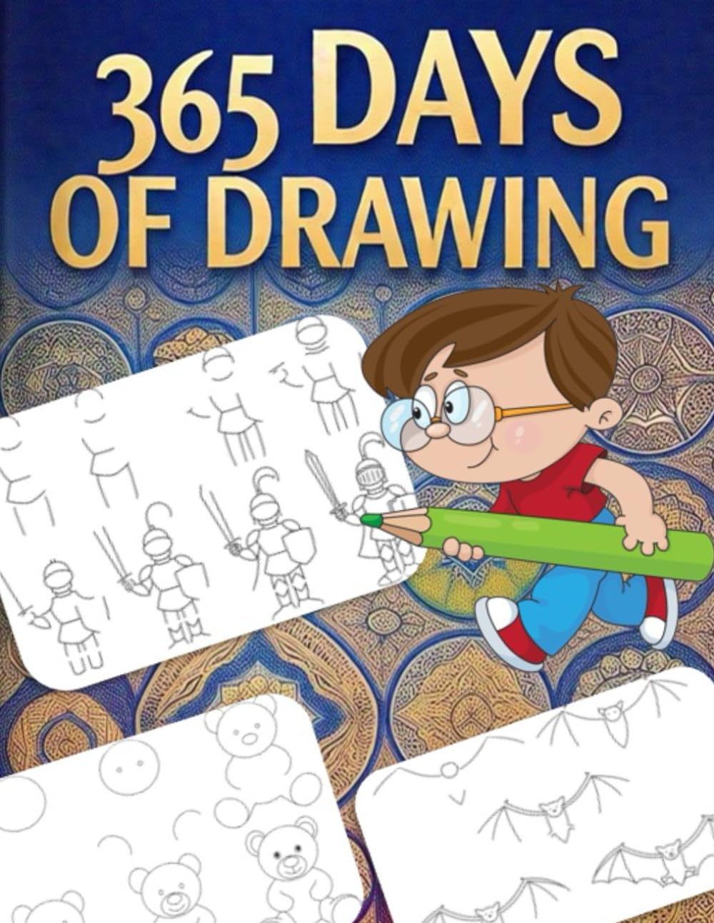 365 DAYS OF DRAWING, Step by step