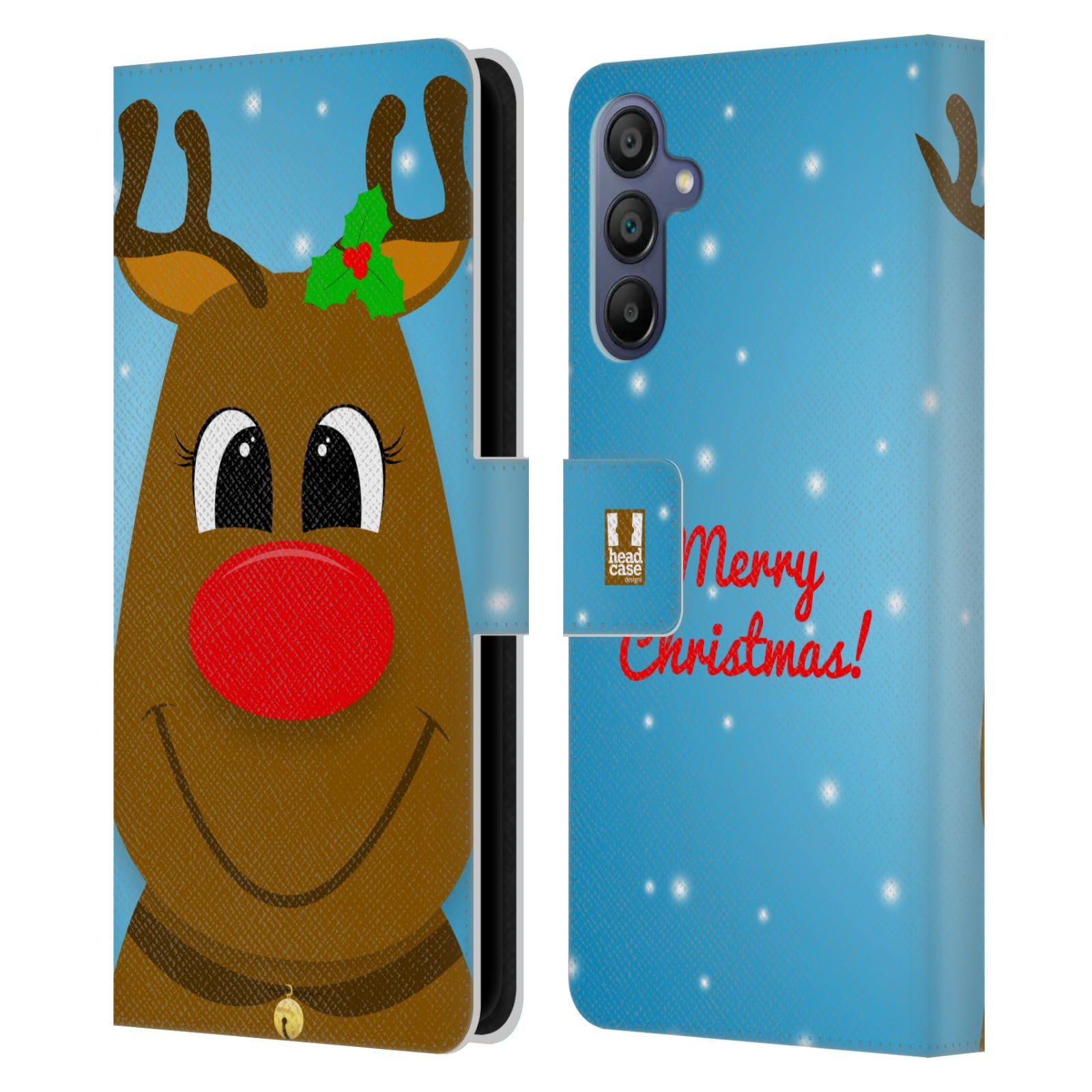 Carcasa Samsung Galaxy A15 Head Case Designs con reno de Navidad 7