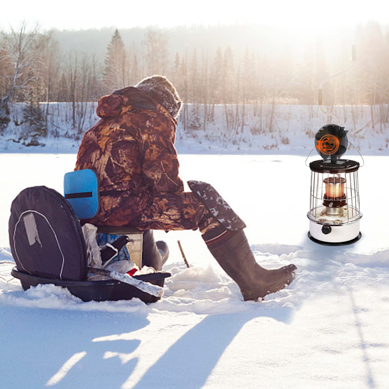 COMBIUBIU Wood Stove Fan 4 Blade Fireplace Fan for Wood Burning Stove,Heat  Powered Stove Fan Komin Log Wood Stove Accessories,Silent Operation  Circulating Warm Air(Non Electric)… - Buy Online - 285370674