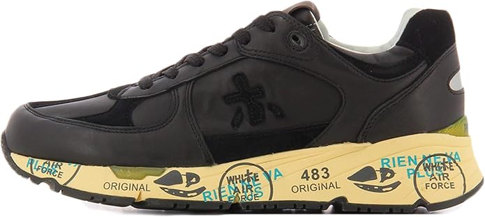 PREMIATA Mase 4145 Sneaker da Uomo in Pelle Nera Black, 39 : MainApps:  Amazon.it: Scarpe e borse
