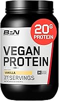 Vista 8 de Bare Performance Nutrition Proteína vegana, proteína a base de plantas, proteína de guisante, proteína de sandía y proteína de calabaza, endulzada