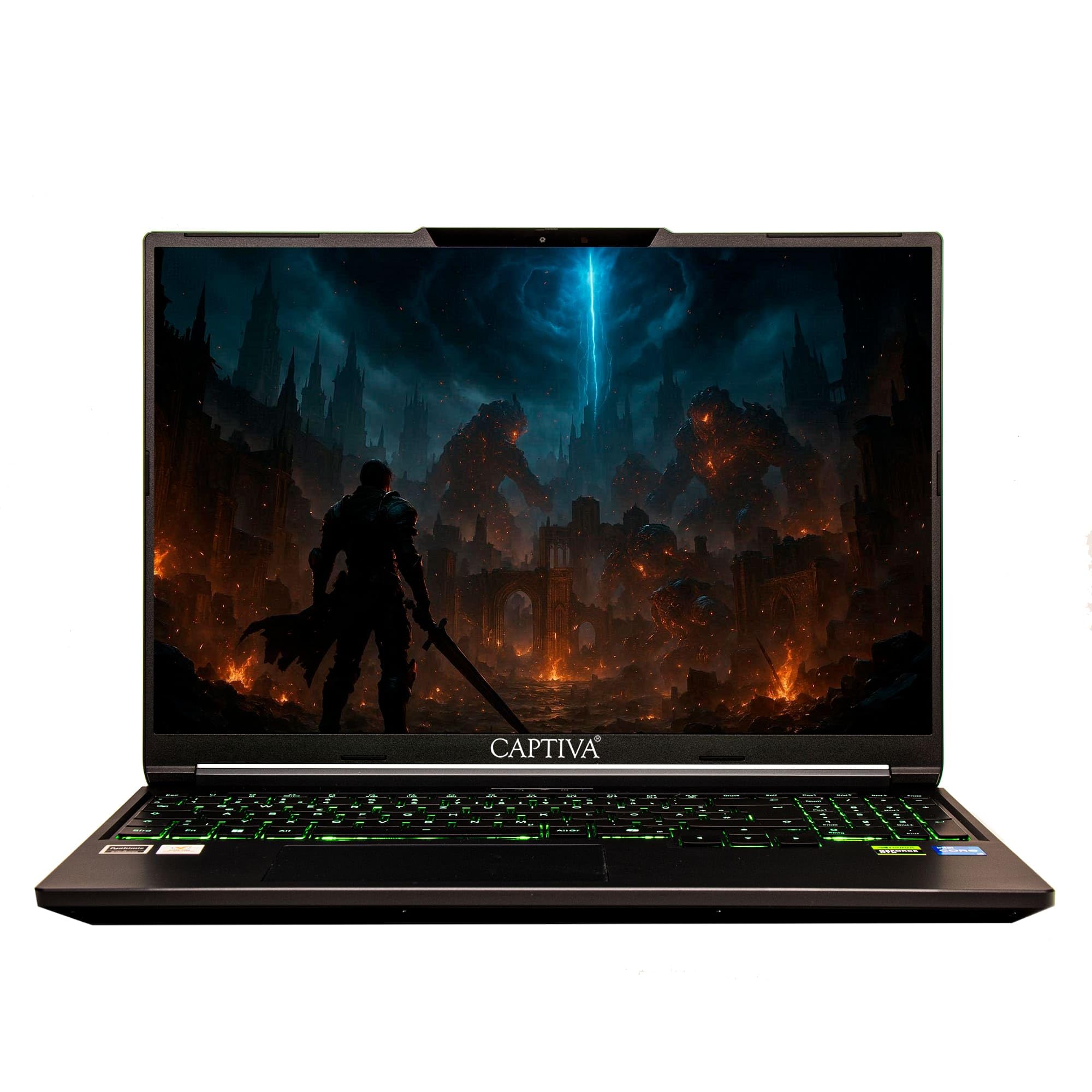 Captiva Notebook Entry Gaming I94-402GE | Intel Core i7 14650HX | 32GB DDR5 RAM | NVIDIA GeForce RTX 5060 8GB | 2 TB SSD | 16 Zoll WQXGA 180Hz | ohne OS
