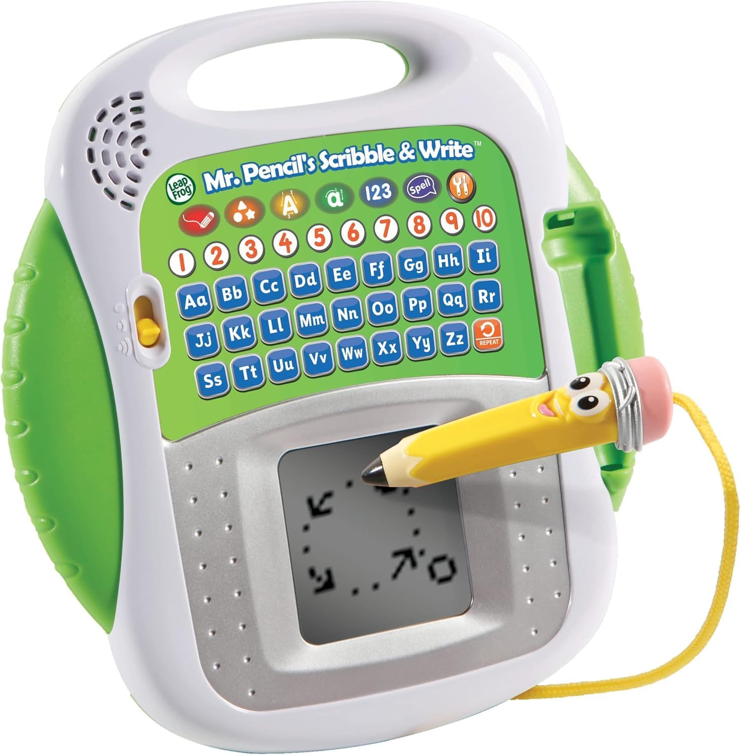 600803 Mr Pencil's Scribble and Write Interactive Learning Toy Educational Baby Letters, Numbers and Shapes for Toddlers and Kids, Boys and Girls 3, 4, 5+ Year Olds