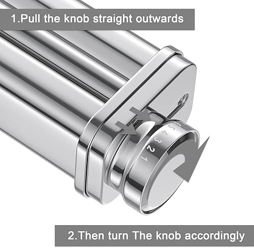 Miniatura 3 de Accesorio para hacer pasta para batidora de pie KitchenAid, incluye rollo de hojas de pasta, cortador de espaguetis, cortador de fettuccine, juegos