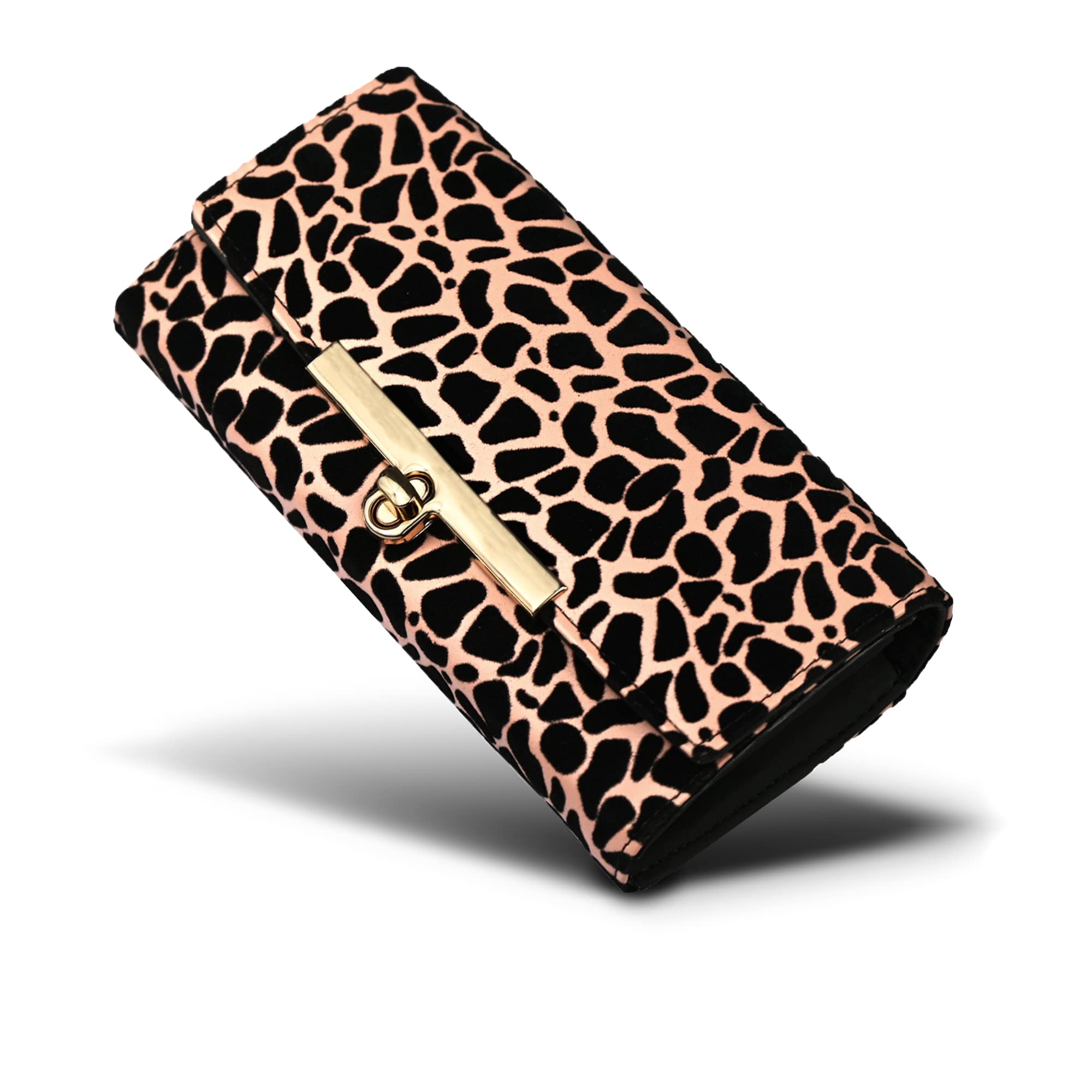 ALSU Women's Peach Hand Clutch Wallet (gdu-017pch)