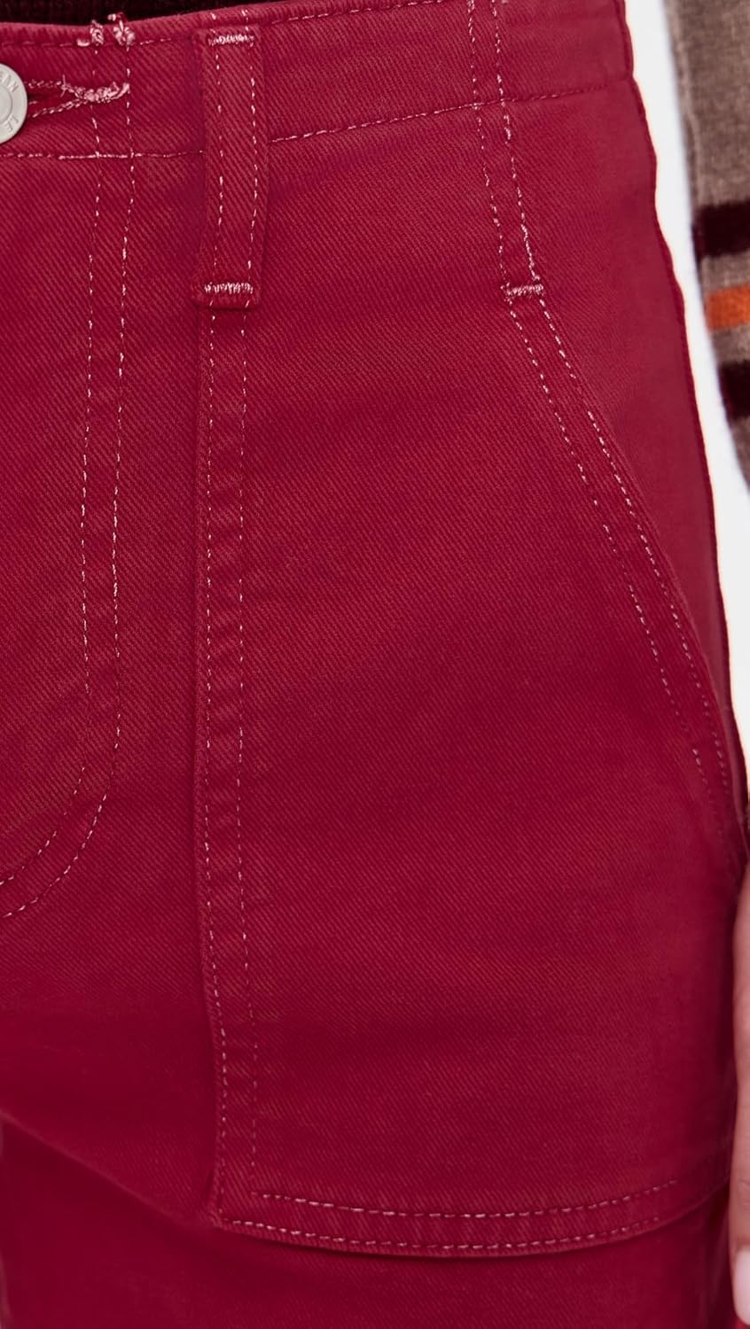 Women's Utility Soft Barrel Mid Rise Jeans - Image 6