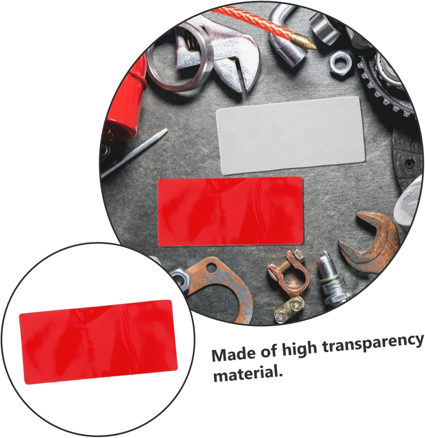 GLEAVI Auto Rain Sensor Replacement Pad High Transparency Rain Wiper Sensor Film for Car Windscreen Adhesive Film Rainsensing Technology Easy Installation