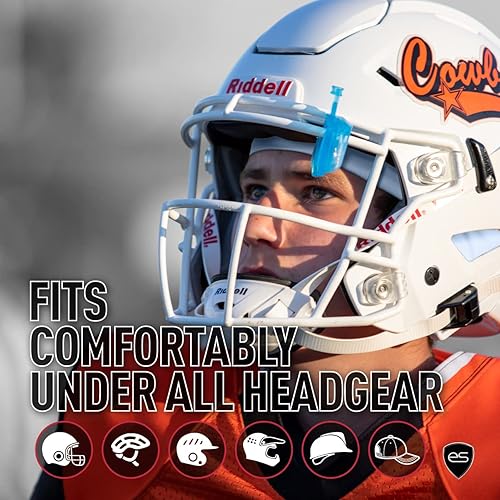 Miniatura 10 de Diadema de banda de sudor para hombres, la mejor diadema de entrenamiento y deportes para correr, ejercicio, fútbol, béisbol, softbol, tenis y más