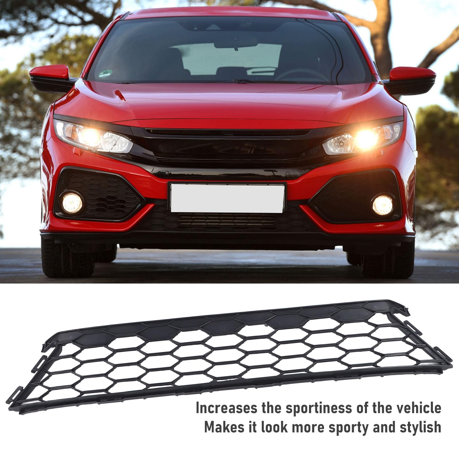 Tonysa Front Bumper Grille with Improved Airflow