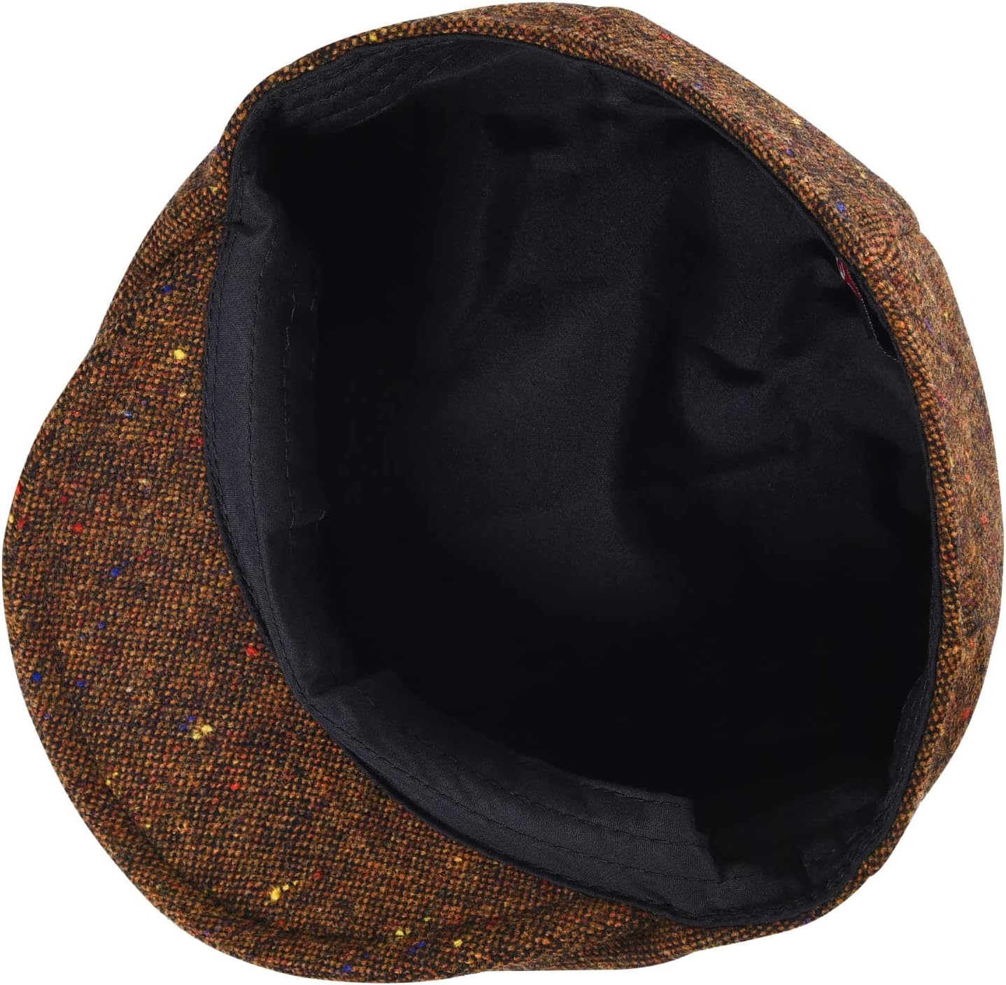 Kids Wool Tweed Newsboy Flat Cap Herringbone Boy Infant Toddler Child Youth Beret Hat - Image 6