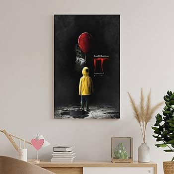 Amazon.co.jp: ITイット “それ”が見えたら 終わり映画ポスター