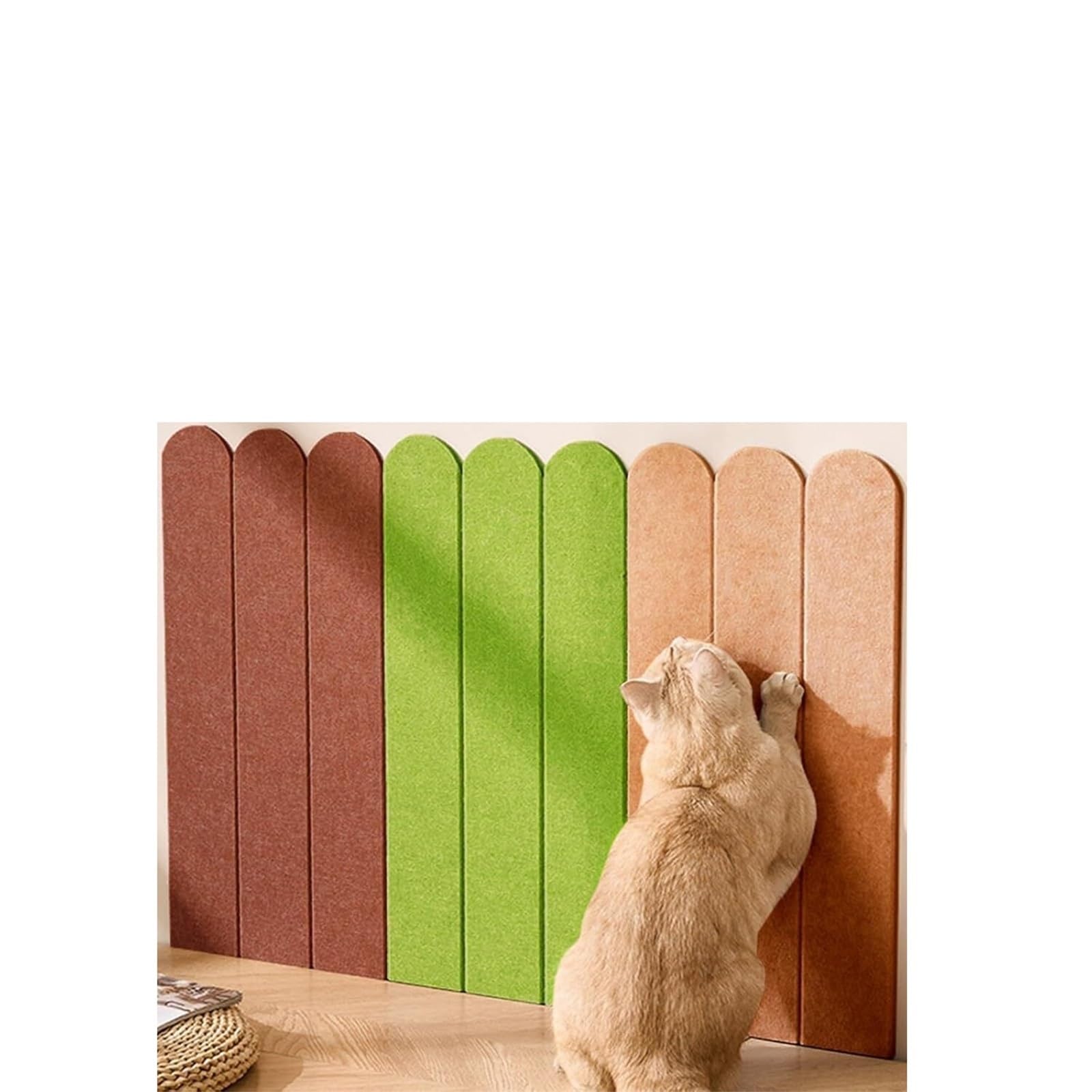 Protector Sofa Gatos Arañazo Rascador for Pared de sofá, Estera for Gatos, Poste for rascar DIY, protección Muebles, Tablero Autoadhesivo for, Juguete(3pcs A)