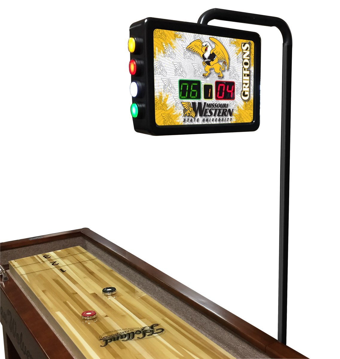 Holland Bar Stool Co. Missouri Western State Electronic Shuffleboard Scoring Unit - Officially Licensed