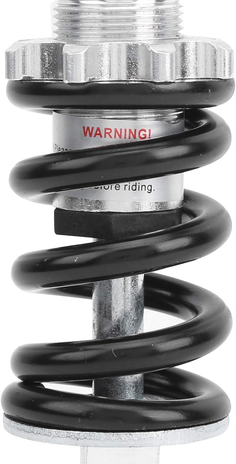 Buachois Bicycle Motorcycle Shock Struts Coil Spring Absorber with 150MM Struts for Mountain Bikes and Electric Bicycles Parts(150MMx750LBS)