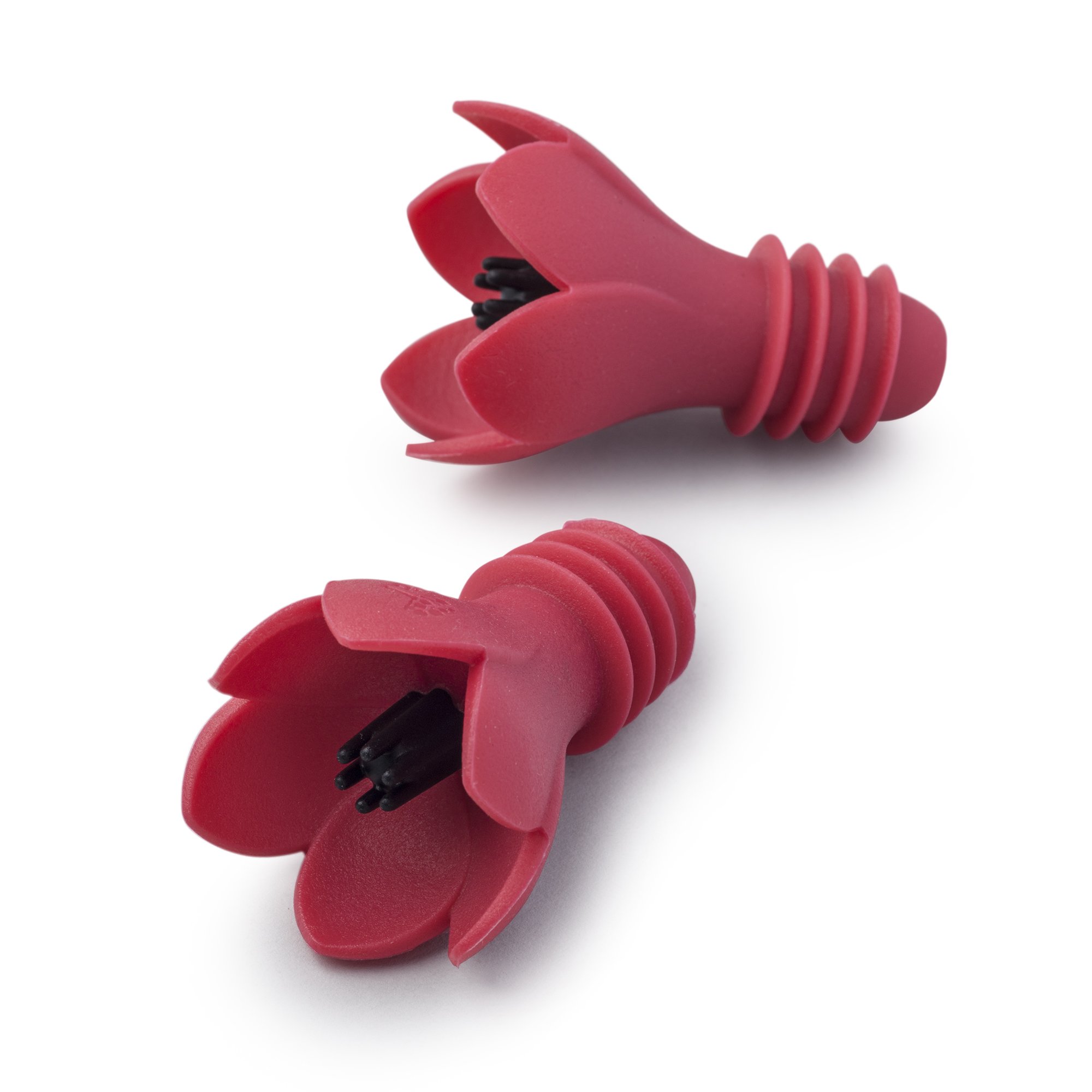 Zeal W226R Bottle Stopper, Red Set of 2