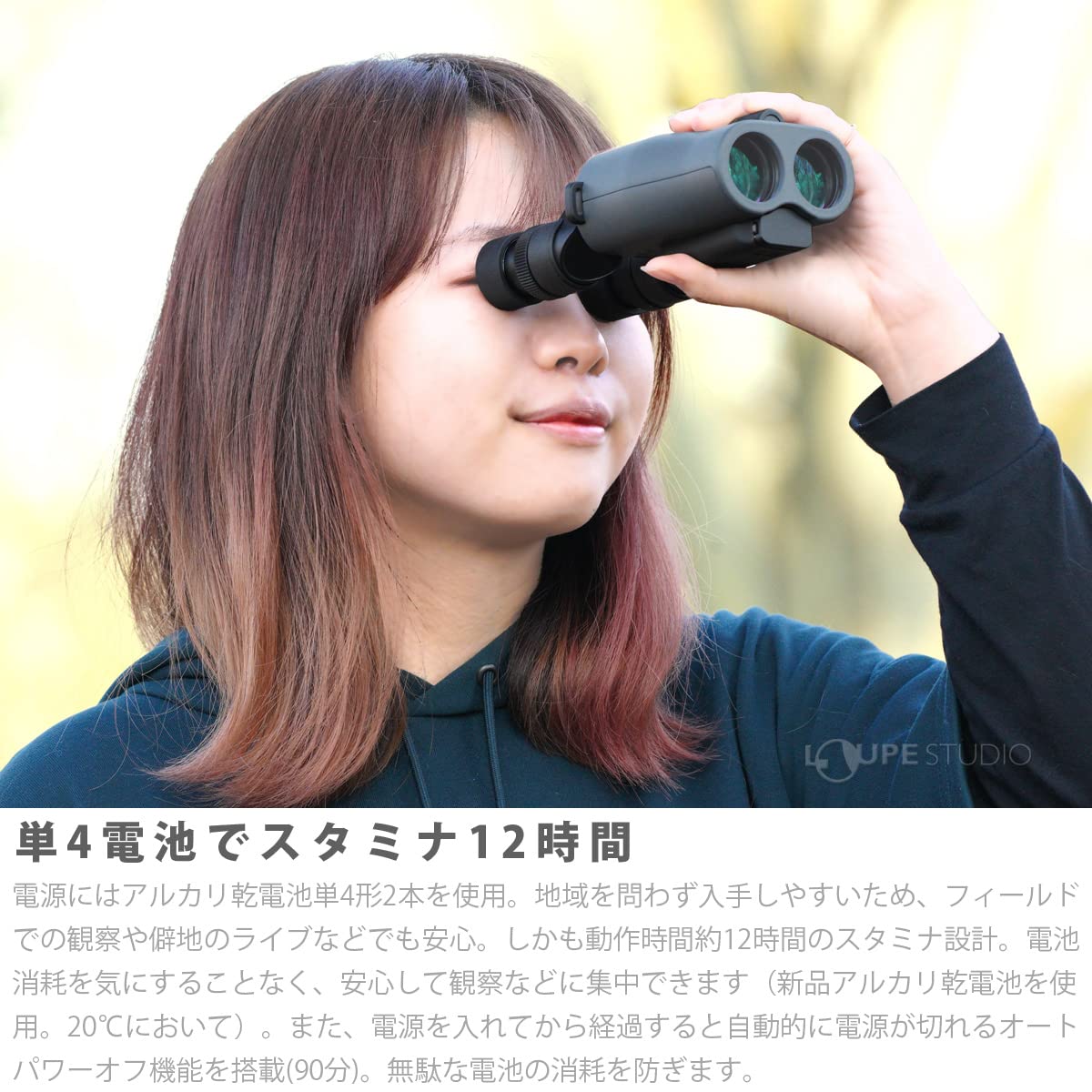 Vixen 12倍防振双眼鏡 ATERA II H12×30 チャコール Vixen 双眼鏡 ATERA II H12×30（チャコール） | ビクセン Vixen