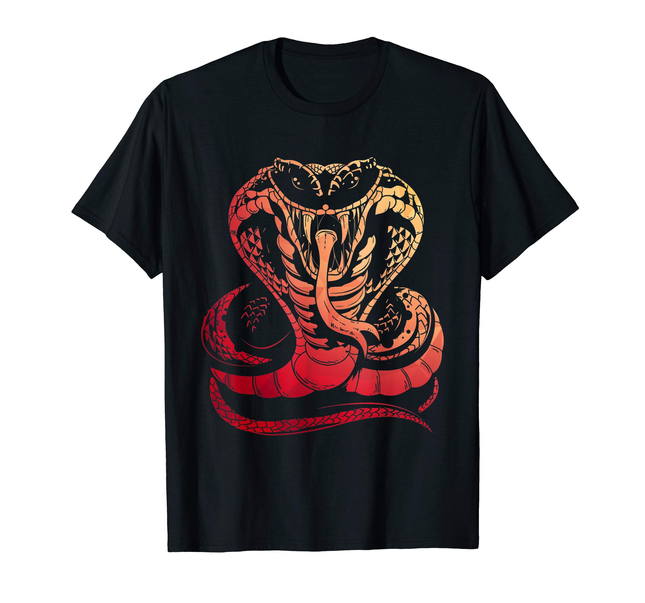 Snake Reptile AnimalsCobra Snake Zoo Reptile Venom Snake T-ShirtOEKO-TEX STANDARD 100