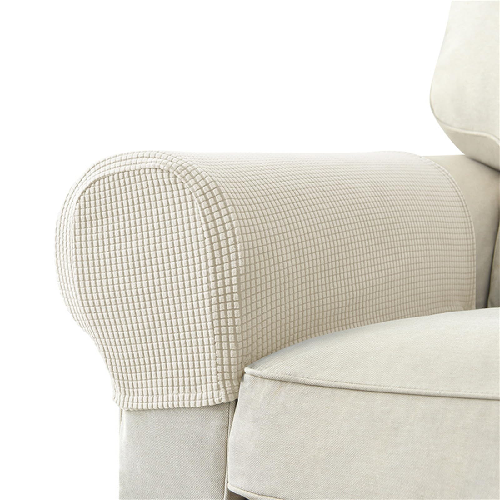 HZBB Of 2 Sofa Armrest Covers Couch Armrest Covers, Plushes Polyester Sofa Arm Protectors, for Home and Decoration Couch Arm Slipcovers