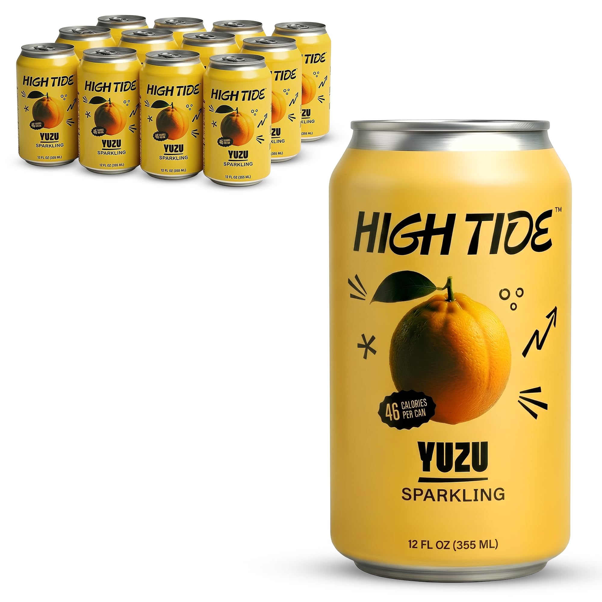 Amazon.com : High Tide Yuzu Sparkling Juice - Flavored Carbonated