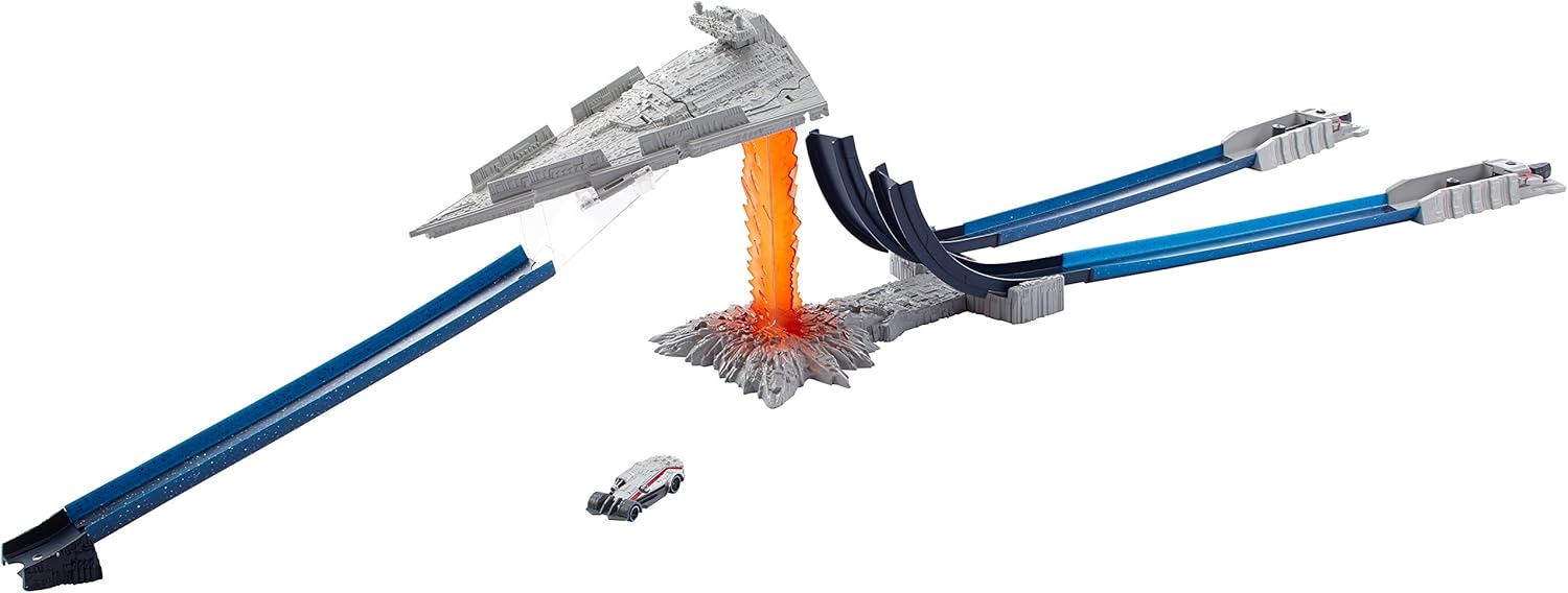 Hot Wheels Star Wars Carships Double Jump Star Destroyer Battle Playset