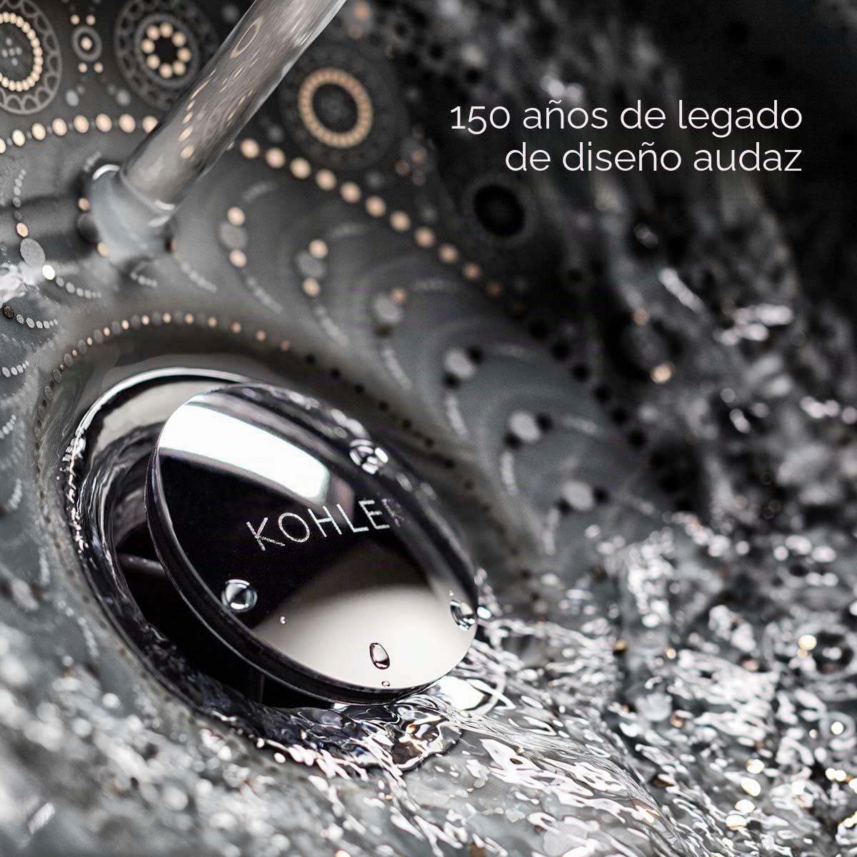 Kohler Brevia 20110-0 Asiento de inodoro alargado con parachoques de agarre, cierre silencioso, accesorios de fijación, bisagras de liberación rápida, blanco