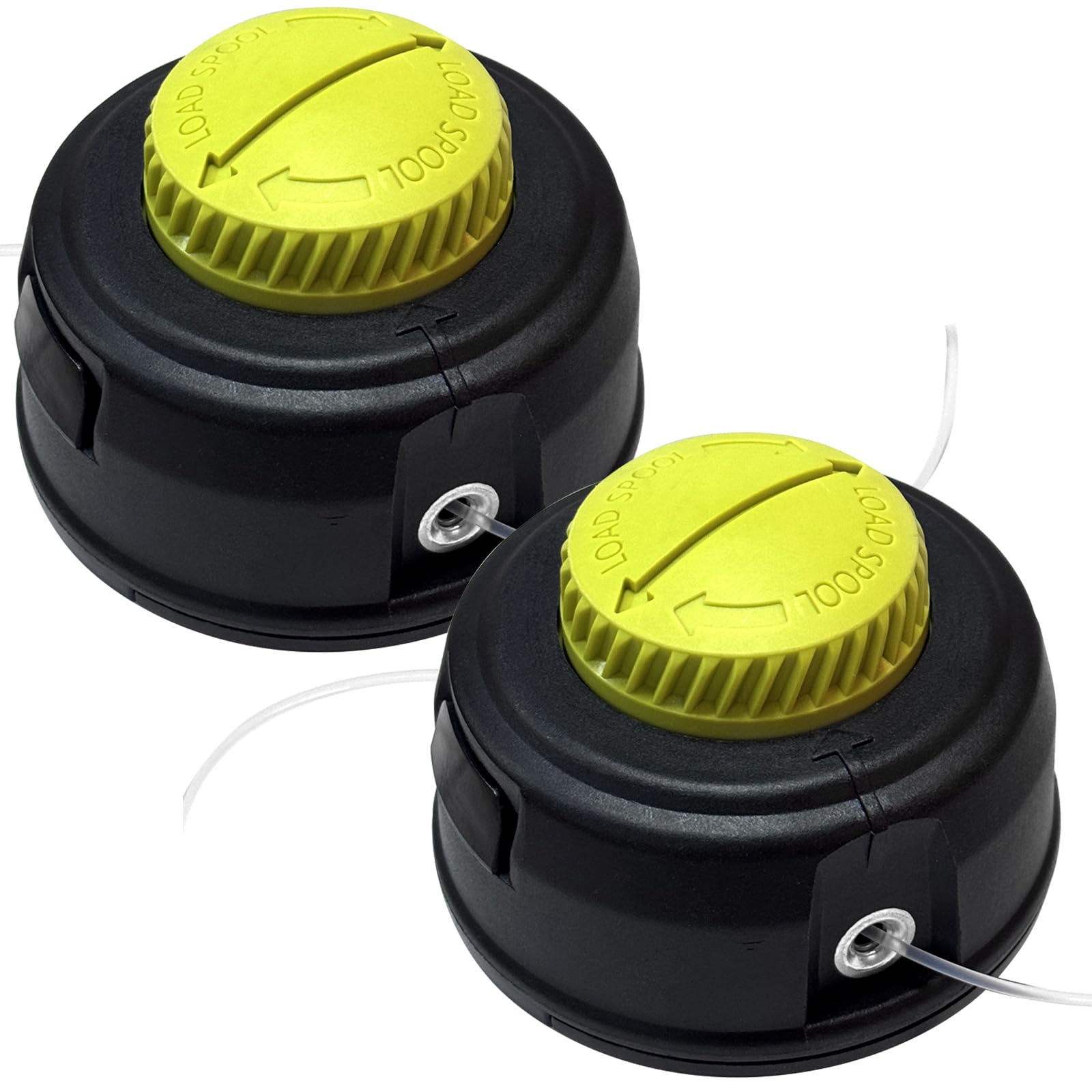 Photo 1 of 2PC Trimmer Replacement 313318001 Head for Ryobi S430 4 Cycle RY34440 RY4CSS RY4CSSVNM/EXPAND-IT Straight Shaft trimmer RYSST44 RY40ST01 RY15523A/ SS30 RY253SS/40V RY40250 RY40270 RY40290 Gas-Trimmer