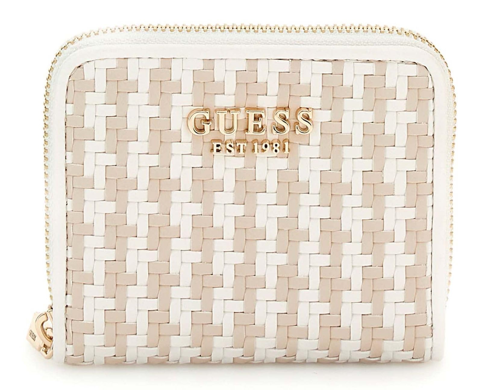 GUESS Geldbörse Phaedra SLG Zip Around Wallet White Multi weiß