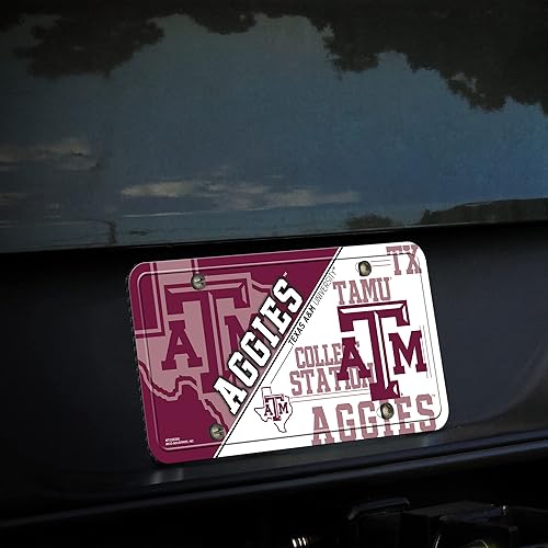 Miniatura 279 de NCAA etiqueta de metal para auto, negro