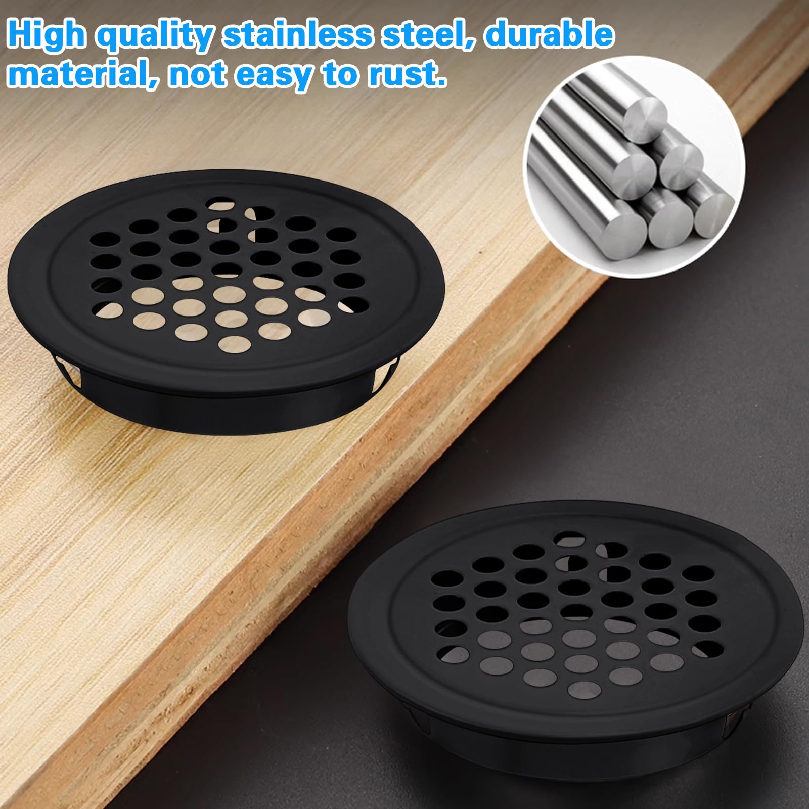 Rouleaux Pivotants (roller Swivels) Mikado Pour Pêche - Tailles #1 à 24, Finition Noir Nickel