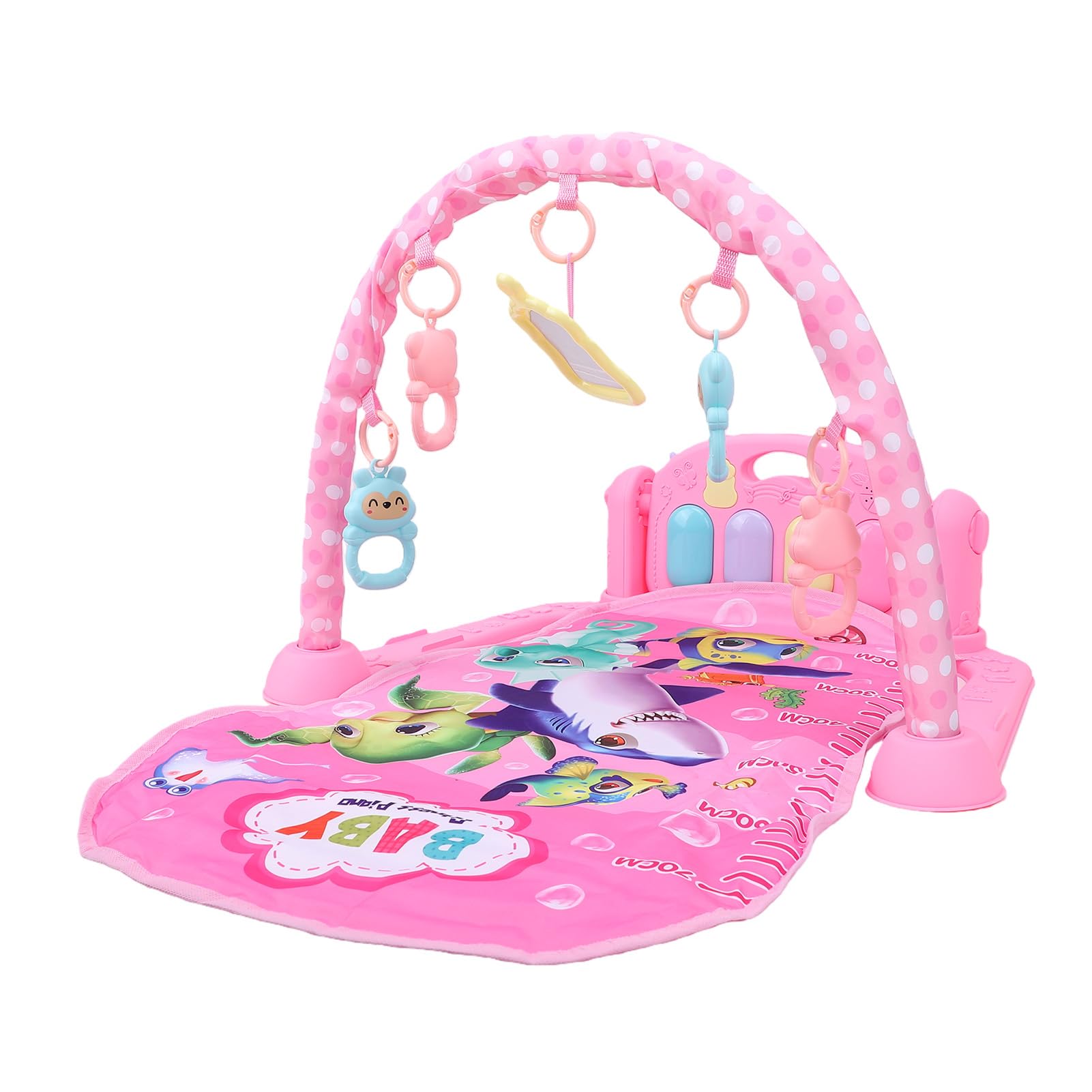 Generic Multifunktionale Baby-Aktivitätsmatte mit Fitness-Rack-Design und Sicherem Material für die Entwicklung des Frühen Lernens – Ideal für Babys mit den Maßen 30,31 X 22,05 X 16,54 Zoll